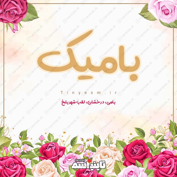 اسم بامیک و معنی اسم بامیک