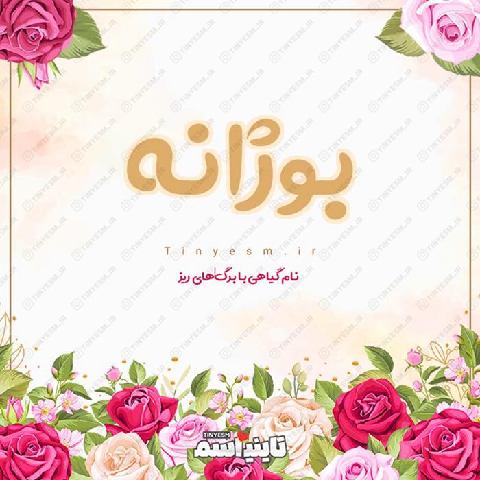 اسم بوژانه و معنی اسم بوژانه