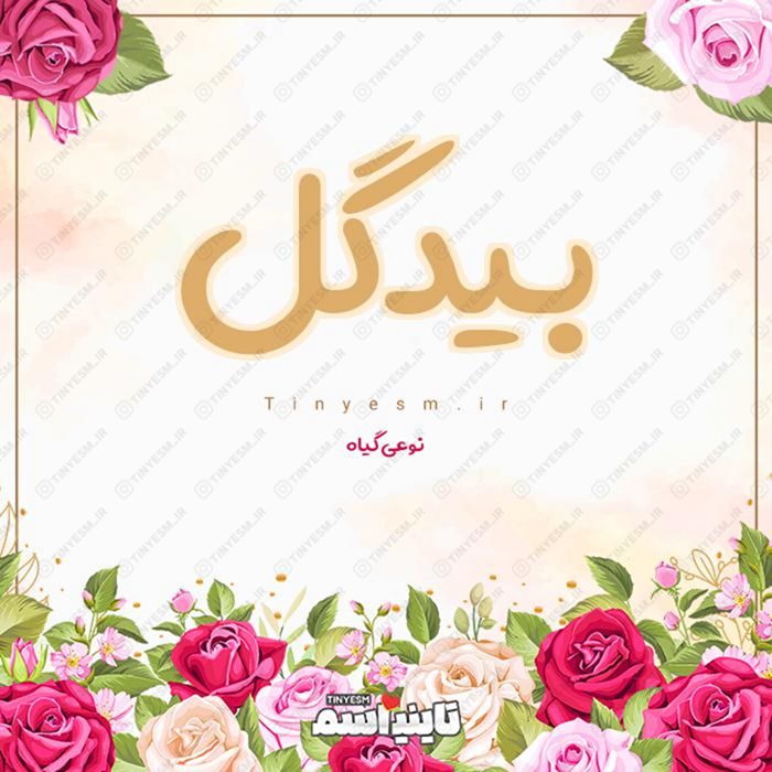 اسم بیدگل و معنی اسم بیدگل
