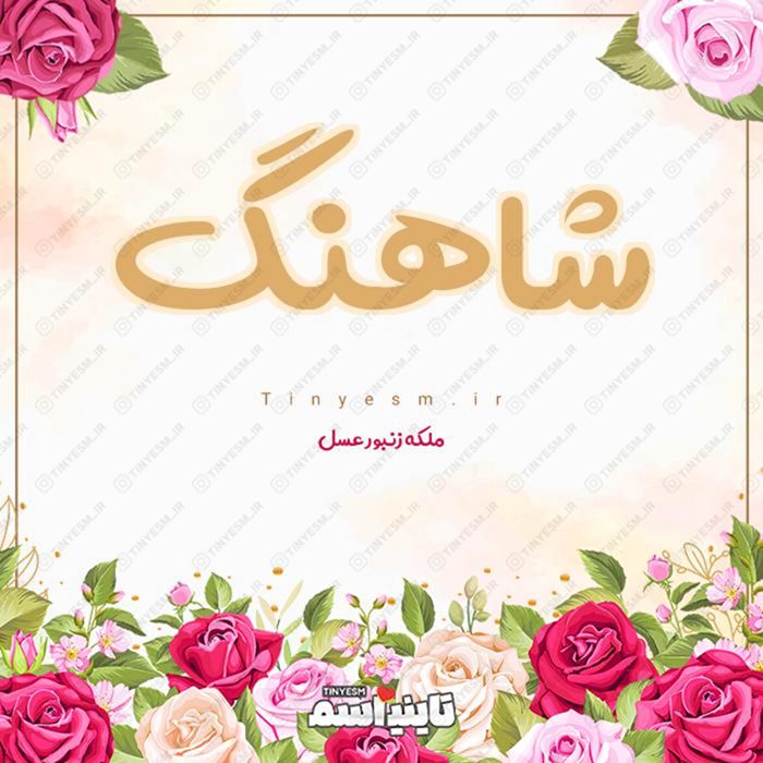 اسم شاهنگ و معنی اسم شاهنگ