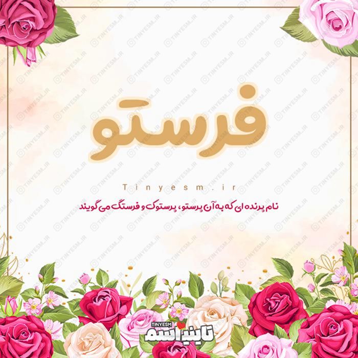 اسم فرستو و معنی اسم فرستو