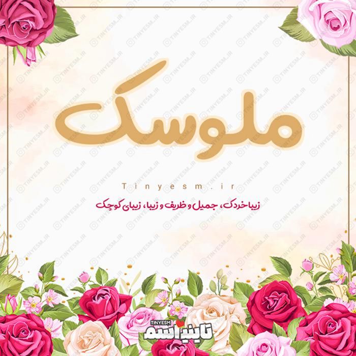 اسم ملوسک و معنی اسم ملوسک