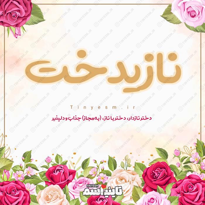 اسم نازیدخت و معنی اسم نازیدخت