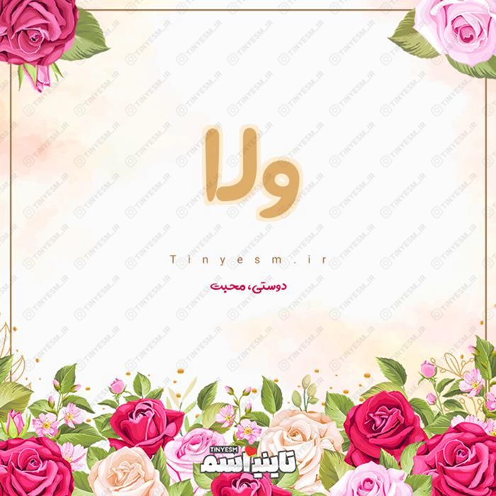اسم ولا و معنی اسم ولا