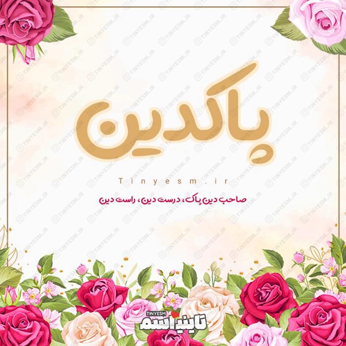 اسم پاکدین و معنی اسم پاکدین