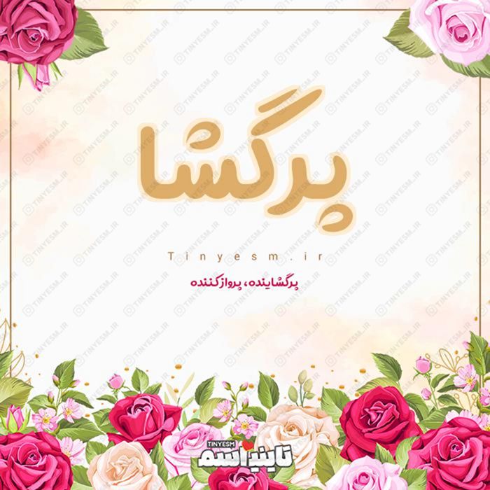 اسم پرگشا و معنی اسم پرگشا