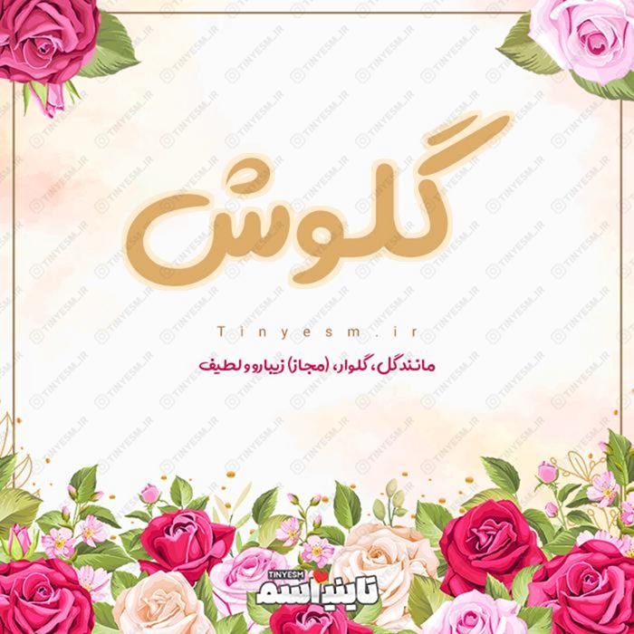 اسم گلوش و معنی اسم گلوش