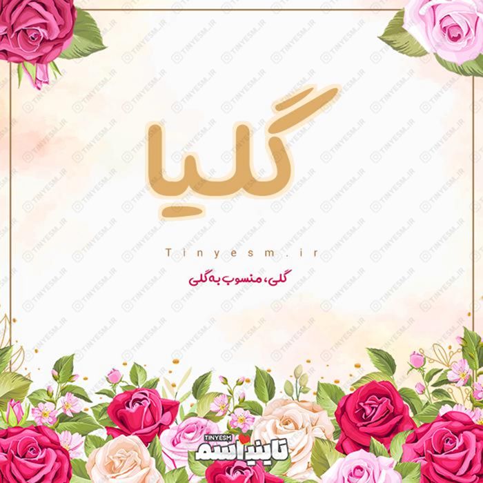 اسم گلیا و معنی اسم گلیا